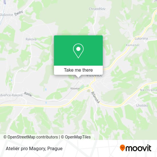 Карта Ateliér pro Magory