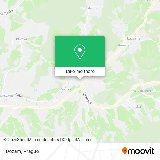 Dezam map
