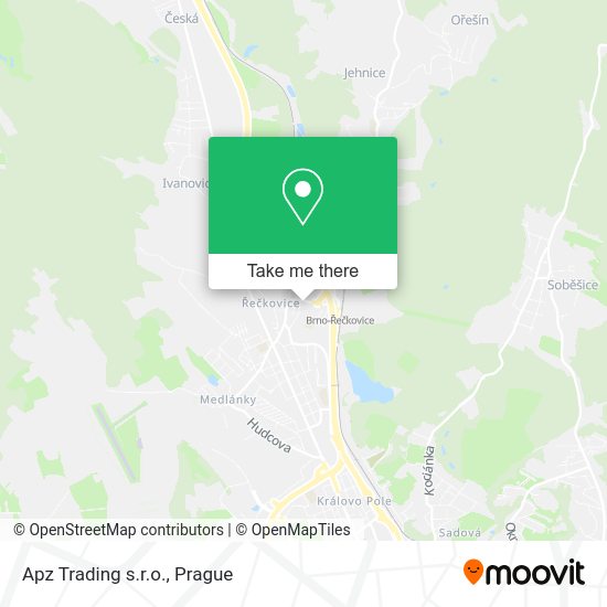 Apz Trading s.r.o. map