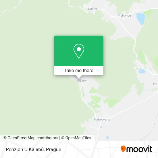 Карта Penzion U Kalábů