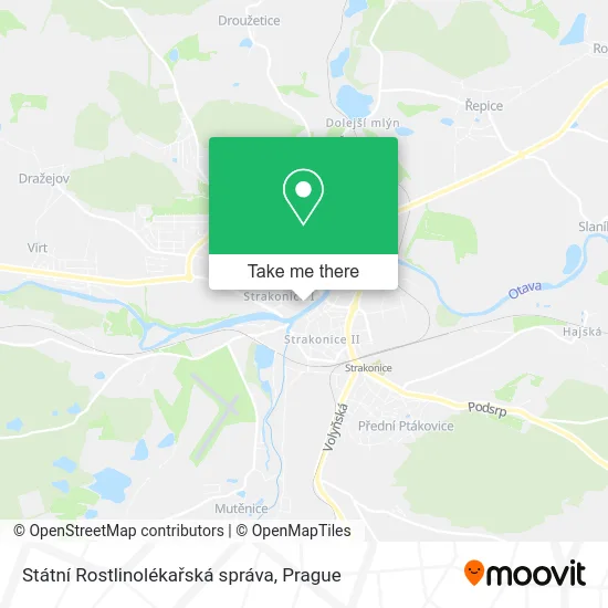 Státní Rostlinolékařská správa map