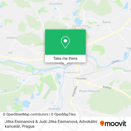 Jitka Eismanová & Judr.Jitka Eismanová, Advokátní kancelář map