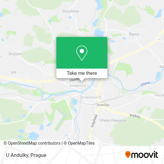 Карта U Andulky