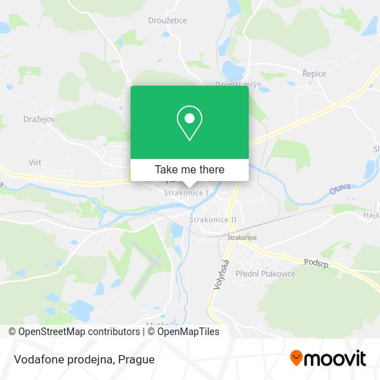 Карта Vodafone prodejna