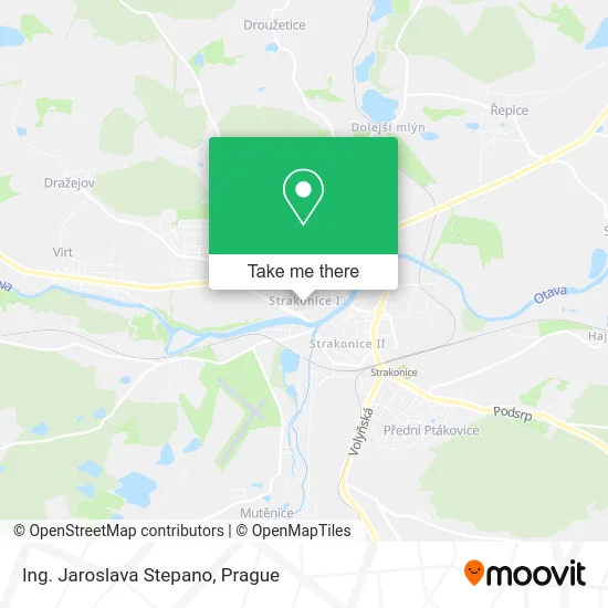 Карта Ing. Jaroslava Stepano