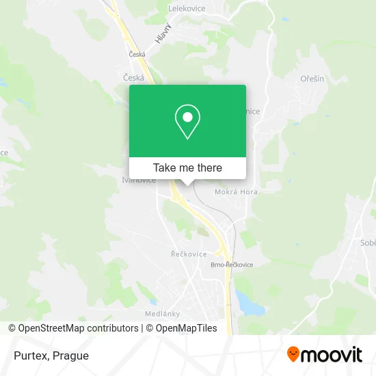 Purtex map