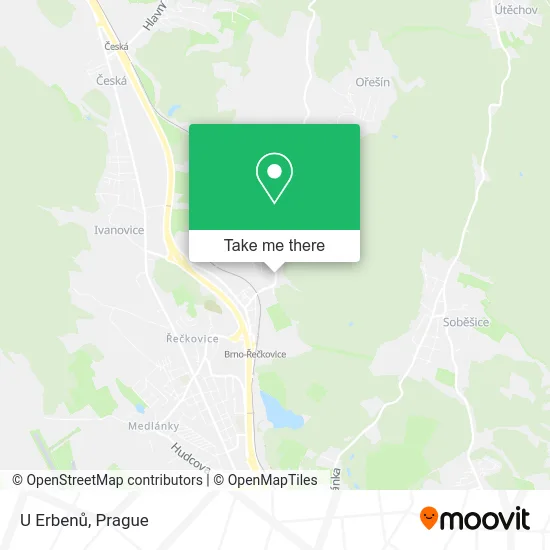 Карта U Erbenů