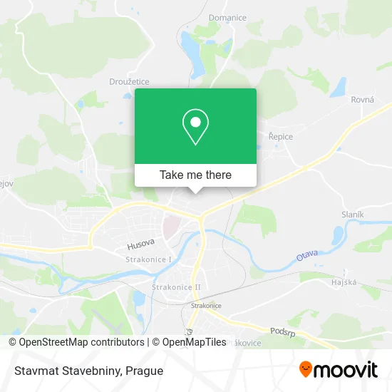 Карта Stavmat Stavebniny