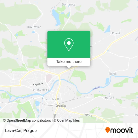 Lava-Car map