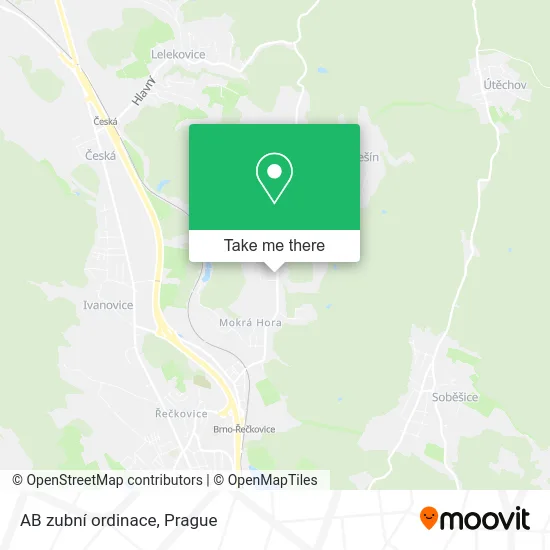 Карта AB zubní ordinace