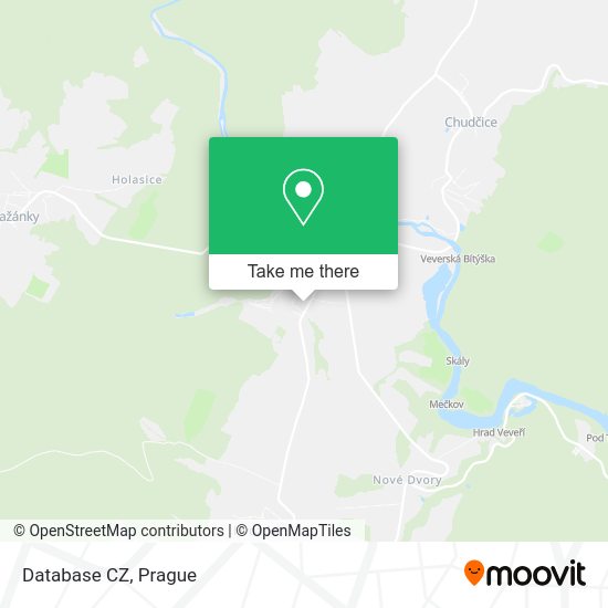 Карта Database CZ
