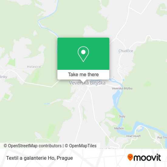 Карта Textil a galanterie Ho