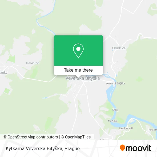Kytkárna Veverská Bítýška map