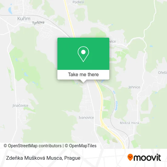 Карта Zdeňka Mušková Musca