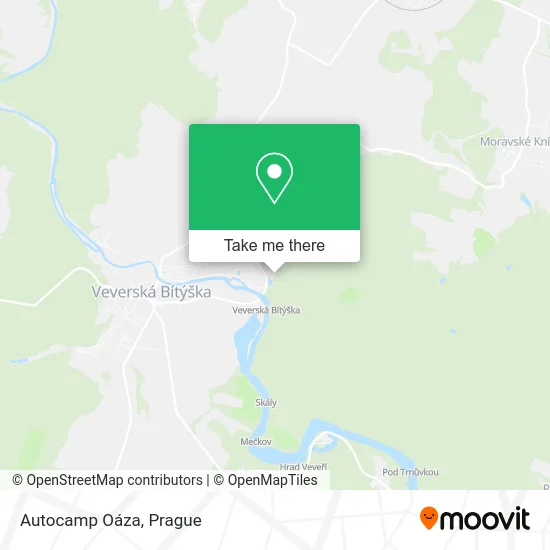 Карта Autocamp Oáza