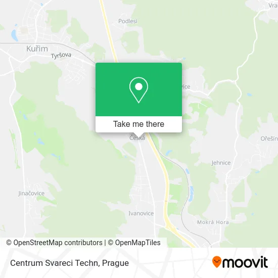 Карта Centrum Svareci Techn