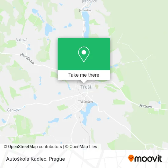 Карта Autoškola Kadlec