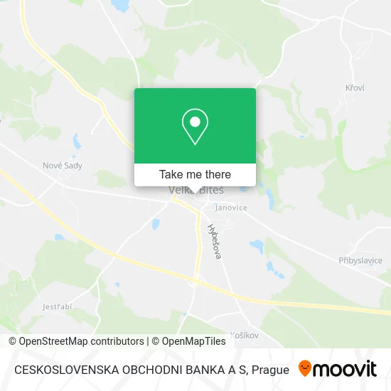 Карта CESKOSLOVENSKA OBCHODNI BANKA A S