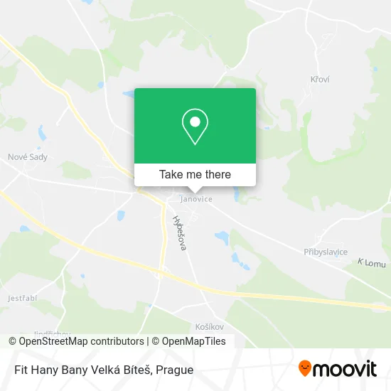 Карта Fit Hany Bany Velká Bíteš