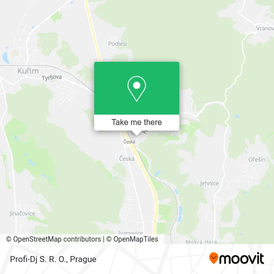 Карта Profi-Dj S. R. O.