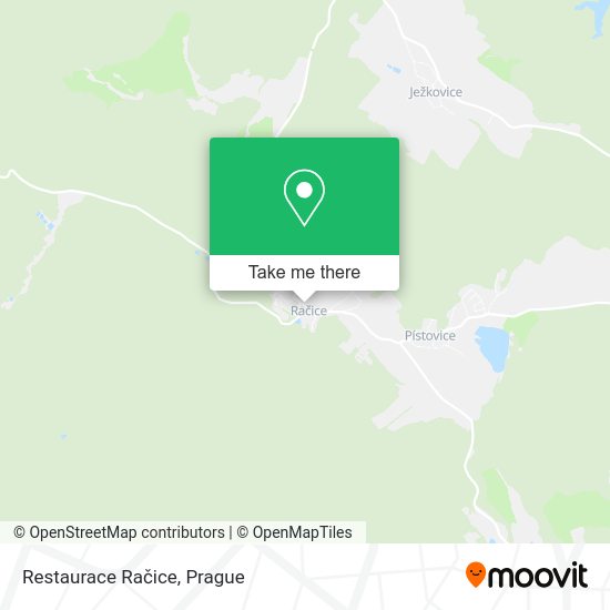 Карта Restaurace Račice