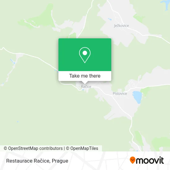 Карта Restaurace Račice