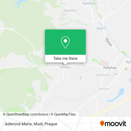 Карта Adlerová Marie, Mudr