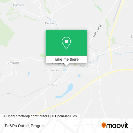 Карта Pe&Pa Outlet