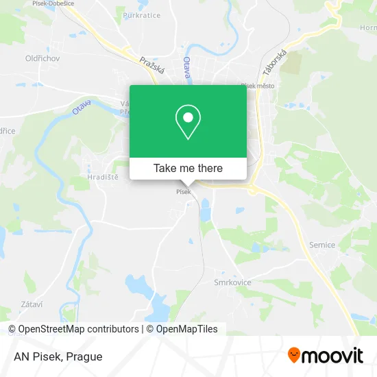 Карта AN Pisek