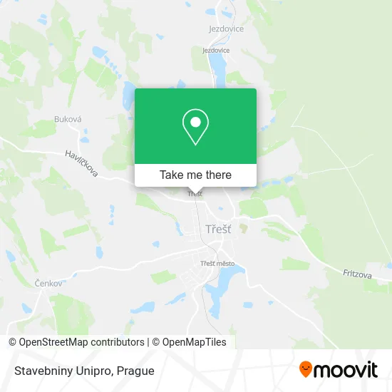 Карта Stavebniny Unipro
