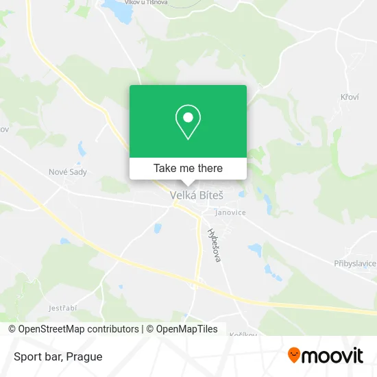 Карта Sport bar