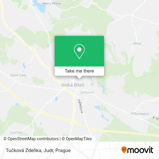 Карта Tučková Zdeňka, Judr