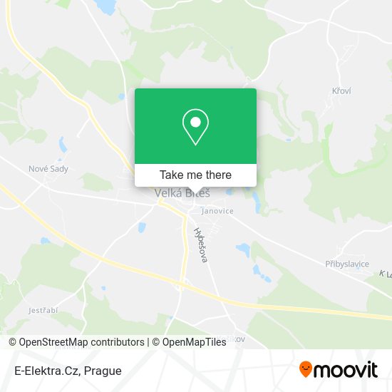 Карта E-Elektra.Cz