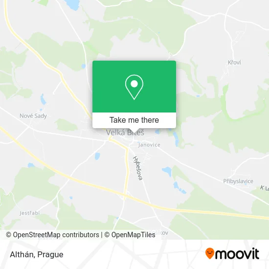 Карта Althán