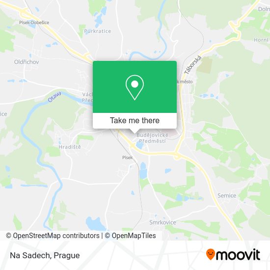 Карта Na Sadech