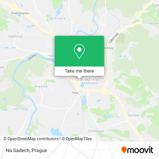 Карта Na Sadech