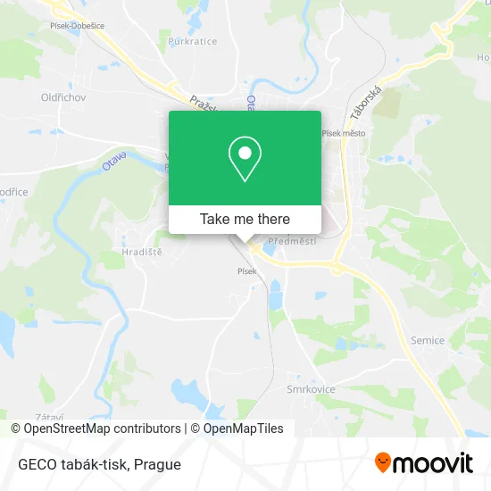 Карта GECO tabák-tisk