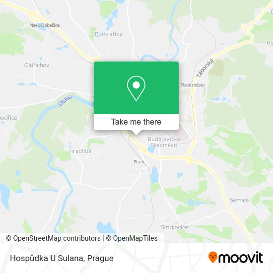 Карта Hospůdka U Sulana