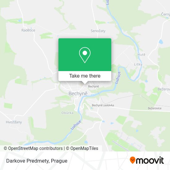 Карта Darkove Predmety