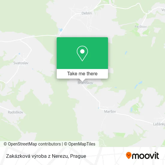 Карта Zakázková výroba z Nerezu
