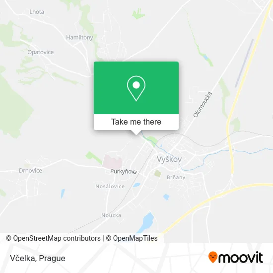 Карта Včelka