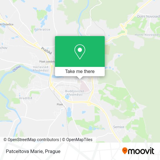 Карта Patceltova Marie
