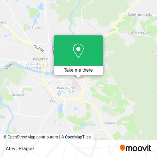 Карта Atevi