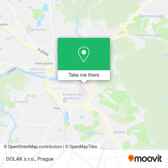 Карта DOLÁK s.r.o.