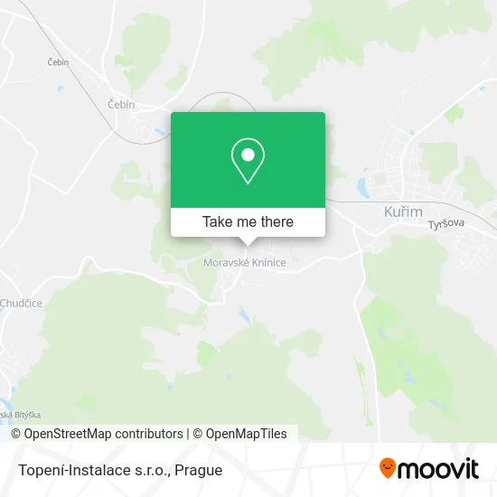 Карта Topení-Instalace s.r.o.