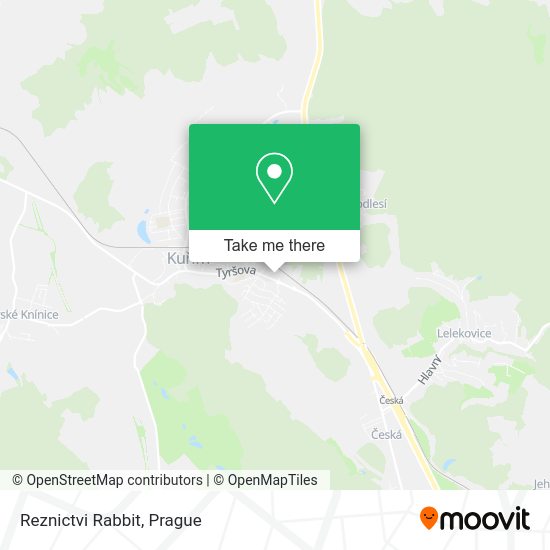 Карта Reznictvi Rabbit