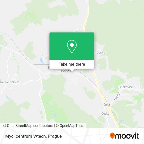 Карта Myci centrum Wtech