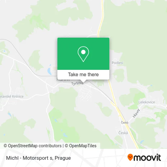 Карта Michl - Motorsport s
