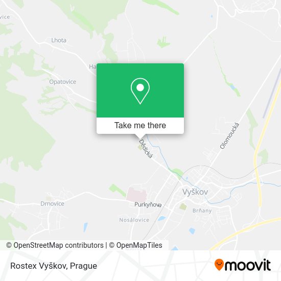 Карта Rostex Vyškov