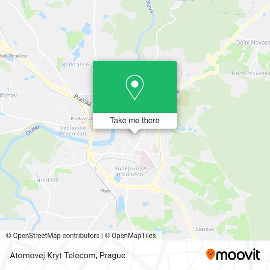 Карта Atomovej Kryt Telecom